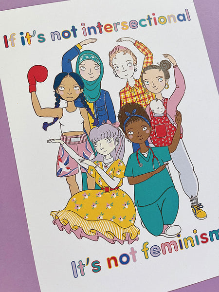 Intersectional Feminism Mini Print
