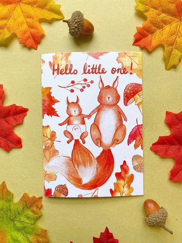 Hello Little One card